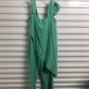 Mint green jumpsuit